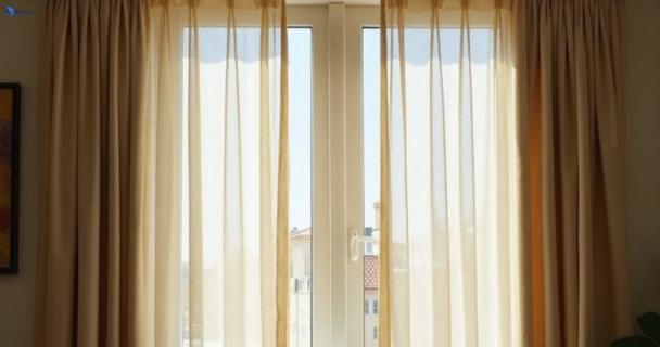 Dull dusty drapes in balgowlah-heights-nsw before professional cleaning